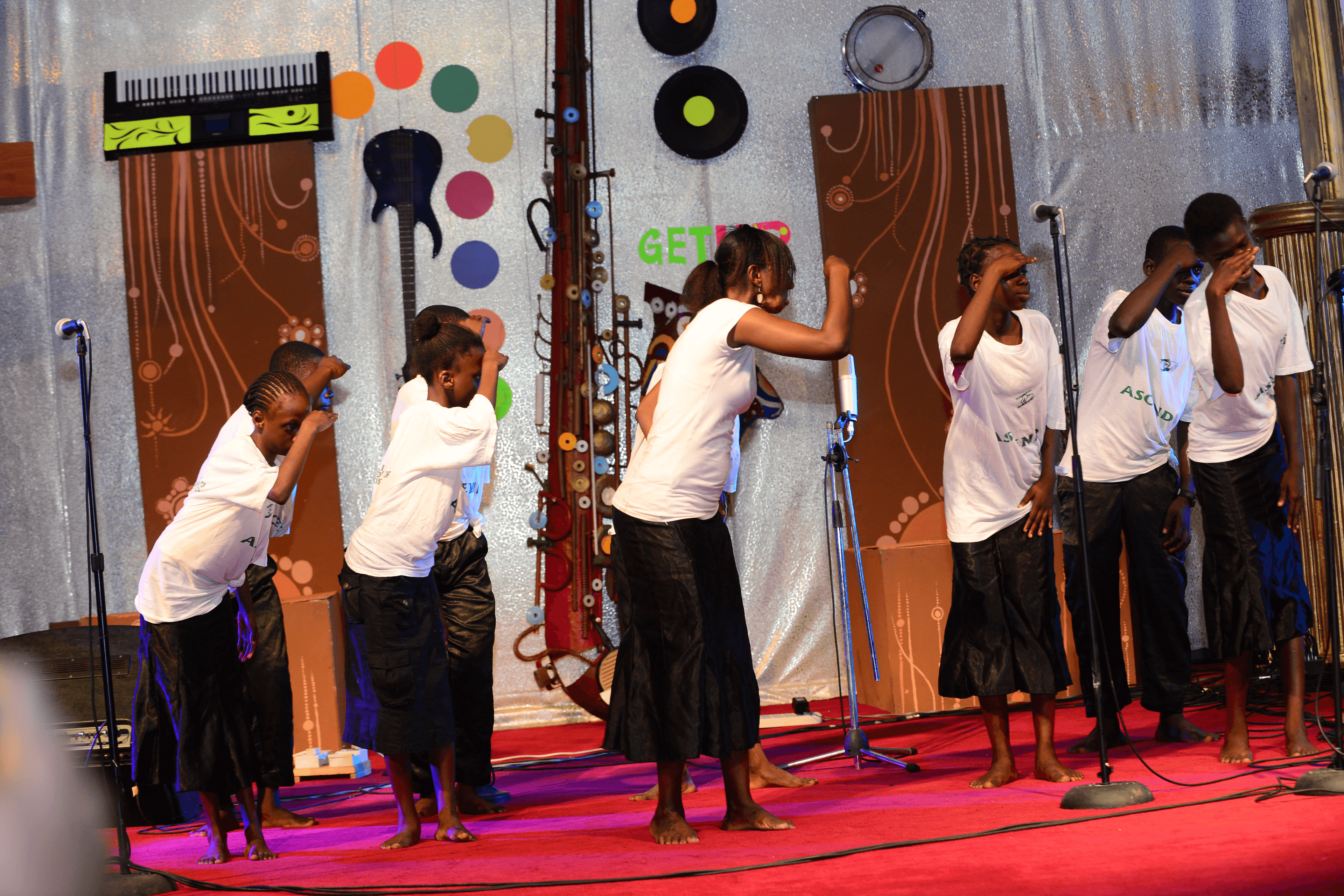Getup Charity Concert moment